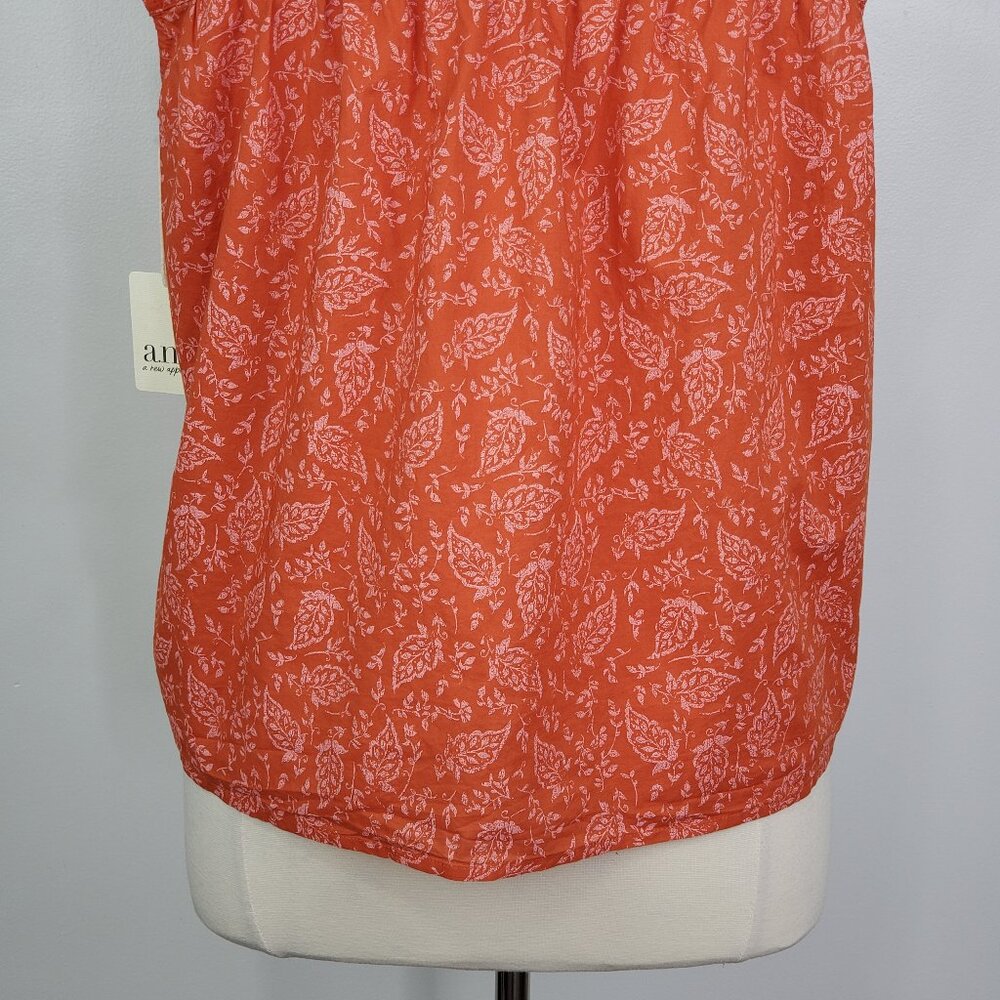 a.n.a. V-Neck Baby Doll Lightweight Sleeveless Top NEW NWT Size XL - Picture 7 of 13